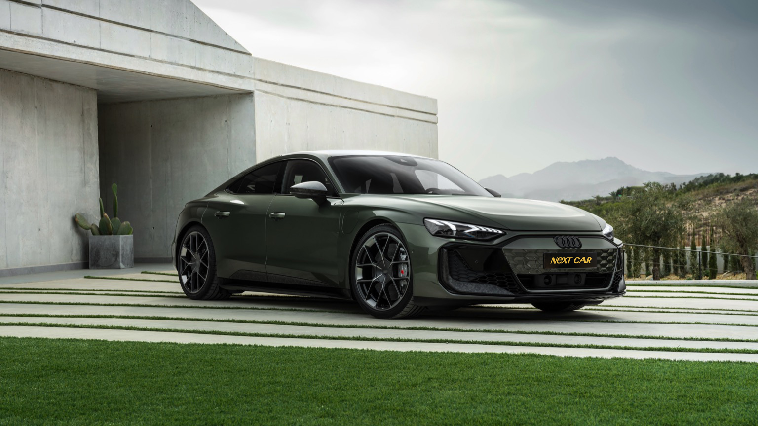 Výkonný elektromobil Audi e-tron GT